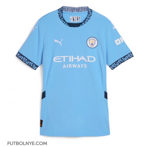 Camiseta Manchester City Primera Equipación para mujer 2025-26 manga corta
